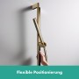 hansgrohe Unica S Puro Brausenstange 65 cm mit Easy Slide Duschkopfhalter und Duschschlauch 160 cm