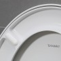 Duravit No. 1 WC-Sitz für Wand-WC, mit Absenkautomatik - technische Ansicht