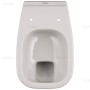 Duravit D-Code WC sospeso a scarico piatto - vista tecnica