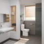 VitrA Conforma Stand-WC, VitrA Flush 2.0, Tiefspüler ohne Spülrand - Detailansicht