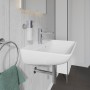 Lavabo Duravit ME by Starck 55 cm avec 1 trou de robinet percé - photo produit
