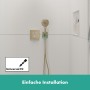 hansgrohe Fixfit E Wandanschluss mit Duschkopfhalterung - technische Ansicht