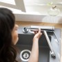 hansgrohe Zesis M33 Einhebel-Küchenarmatur 160, Vorfenstermontage, 1 Strahlart - Detailansicht
