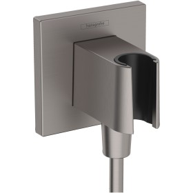 hansgrohe Fixfit E Wandanschluss mit Duschkopfhalterung