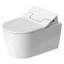 Duravit ME by Starck WC sospeso Rimless con HygieneFlush per SensoWash - vista dettagliata