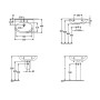 Villeroy & Boch O.novo Lavabo 65 x 48 cm, con troppopieno