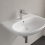 Villeroy & Boch O.novo Lavabo 65 x 48 cm, con troppopieno - vista dettagliata
