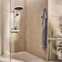 hansgrohe Rainfinity Schowerpipe 360 1jet avec ShowerTablet 350 - vue détaillée