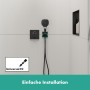 hansgrohe Fixfit E Wandanschluss mit Duschkopfhalterung - technische Ansicht