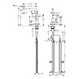hansgrohe Talis M54 Miscelatore monocomando da cucina 270, beccuccio estraibile, 1jet, sBox - vista dettagliata