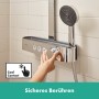hansgrohe Pulsify S Showerpipe 260 2 Strahlarten, mit Shower Tablet Select 400 - technische Ansicht