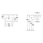 Villeroy & Boch Architectura Lavabo 48 x 27,5 cm, con troppopieno