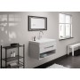 Rubinetto per lavabo hansgrohe Vernis Shape con beccuccio girevole e scarico a tirante - vista tecnica