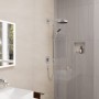 Ensemble de douche hansgrohe Rainfinity 130 3 types de jets avec barre de douche 65 cm