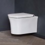 Duravit White Tulip WC a parete Rimless con HygieneGlaze