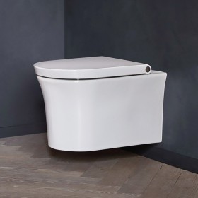 Duravit White Tulip WC a parete Rimless con HygieneGlaze