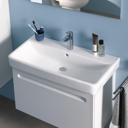 Vasque meuble Duravit No. 1 80 cm, avec 1 trou de robinet et trop-plein