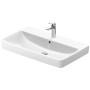 Vasque meuble Duravit No. 1 80 cm, avec 1 trou de robinet et trop-plein - vue détaillée