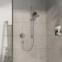 hansgrohe ShowerSelect Comfort S Thermostat Unterputz für 1 Verbraucher - technische Ansicht