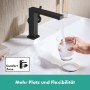 Rubinetto monocomando per lavabo hansgrohe Tecturis E 110 Fine CoolStart risparmio idrico+ senza tappo - immagine prodotto
