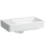 Lavabo LAUFEN PRO S 48 cm asymétrique, cuve à droite, sans trou de robinet