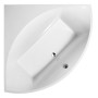 Villeroy & Boch Squaro Slim Line Eck-Bdewanne 144,5 x 144,5 cm - Detailansicht
