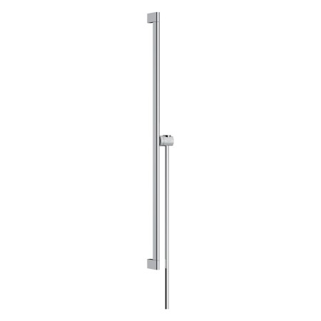 Astina doccia hansgrohe Unica S Puro 90 cm con supporto per doccetta Easy Slide e tubo doccia da 160 cm