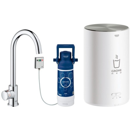 Rubinetto e caldaia GROHE Red Mono Taglia M