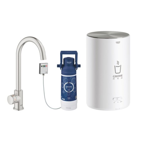 Rubinetto e boiler GROHE Red Mono taglia M