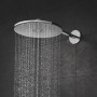 GROHE Rainshower SmartActive 310 Kopfbrauseset mit 2 Strahlarten und Wandanschluss - technische Ansicht