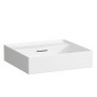 Vasque murale LAUFEN Kartell 50 x 46 cm, sans trou de robinet