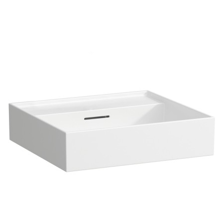 Vasque murale LAUFEN Kartell 50 x 46 cm, sans trou de robinet