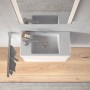 Lavabo Duravit Vero Air avec 1 trou de robinet à gauche 50 x 25 cm, sans trop-plein - vue détaillée