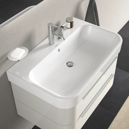 Vasque meuble Duravit Happy D.2 80 cm avec 1 trou de robinet