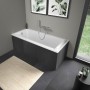 Duravit Starck Badewanne Rechteck 170 x 75 cm - Produktansicht