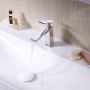 Robinet de lavabo monocommande hansgrohe Tecturis E 110 économiseur d'eau+ avec vidage à tirette - vue détaillée