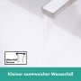 Robinet de lavabo monocommande hansgrohe Tecturis E 80 CoolStart économiseur d'eau+ sans bonde - vue détaillée