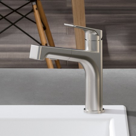 Rubinetto monocomando cucina Villeroy & Boch Junis Sky Shower