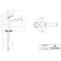 Rubinetto monocomando cucina Villeroy & Boch Junis Sky Shower