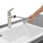 Rubinetto monocomando cucina Villeroy & Boch Junis Sky Shower - vista tecnica