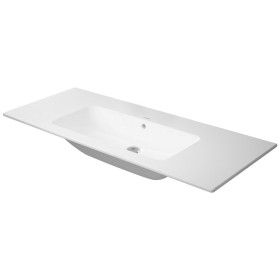 Meuble-lavabo Duravit ME by Starck 123 cm sans trou de robinet