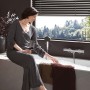 hansgrohe Vivenis Einhebel-Wannenarmatur Aufputz - Detailansicht