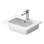 Lavabo meuble Duravit ME by Starck 53 cm avec 1 trou de robinet - vue détaillée