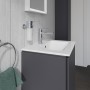 Lavabo meuble Duravit ME by Starck 53 cm avec 1 trou de robinet - vue détaillée
