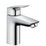 hansgrohe Logis Einhebel-Waschtischmischer 100 mit Push-Open