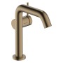 Robinet de lavabo monocommande hansgrohe Tecturis S 150 Fine CoolStart économie d'eau+ avec bonde
