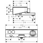 hansgrohe ShowerTablet Select 300 Wannenthermostat - Detailansicht