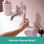 Robinet de lavabo monocommande hansgrohe Tecturis S 80 CoolStart économie d'eau+ avec vidage à tirette - vue détaillée