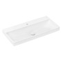 hansgrohe Xelu Q Lavabo 100 x 48 cm non poli, avec 1 trou de robinet - vue détaillée