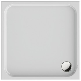 Receveur de douche carré Duravit D-Code 100 x 100 cm